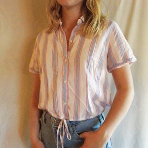 Hollister Striped Button-Down